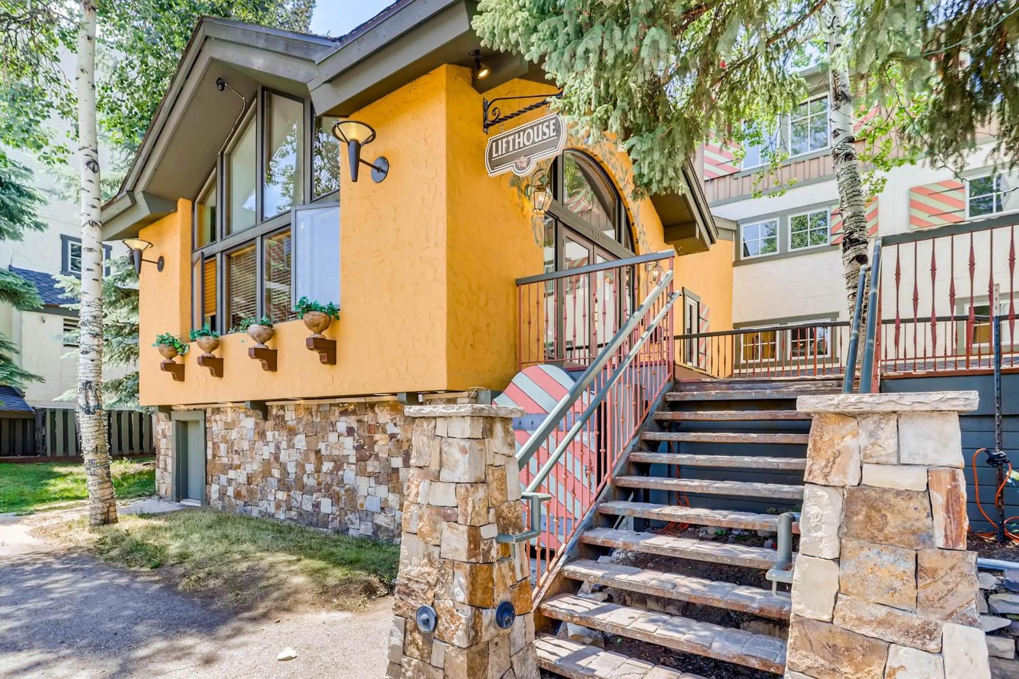 וייל Lift House Lodge, Remodeled Downtown Lionshead Studio Condo מראה חיצוני תמונה
